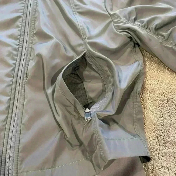 Athleta Wayfarer Blouson Bomber Jacket Size XXS, Blue,Waterproof,Athleisure,EUC - Picture 14 of 16